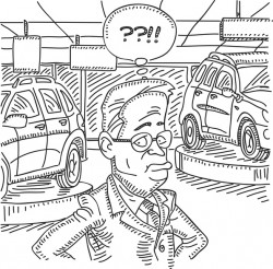 Klassische Frage: Wo ist mein Auto?