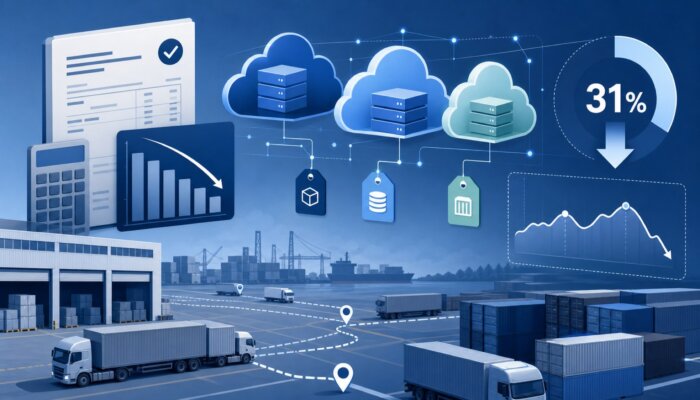 Cómo un logístico ahorró un 31 por ciento en costos de multi-nube