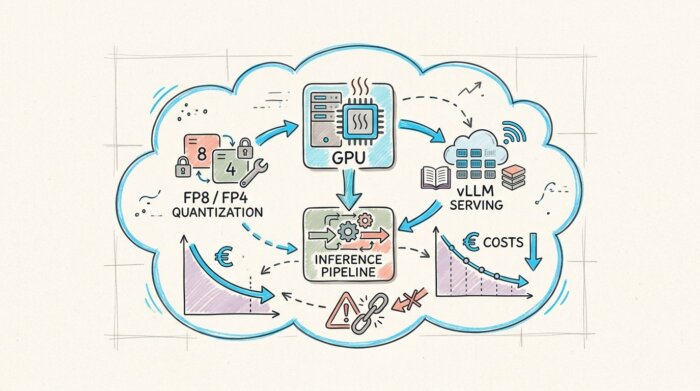 FP8, FP4 y vLLM: Reducir los costos de GPU de la inferencia de IA